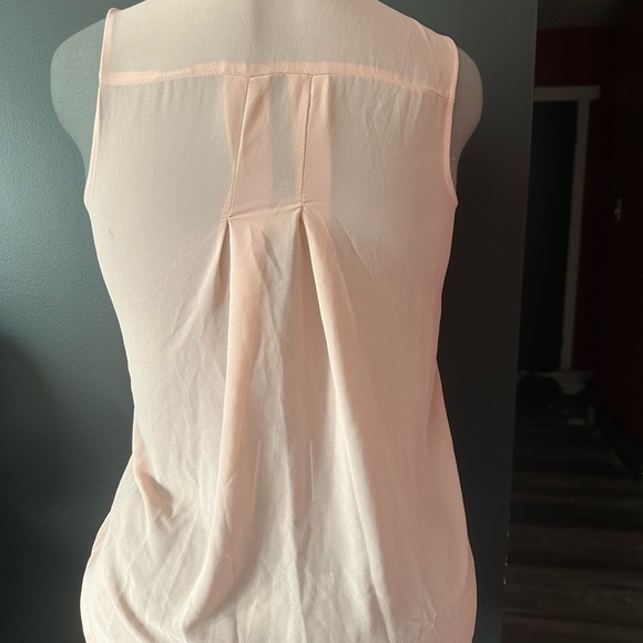 ** 3 for $15**Suzy Shier Pink Button Down Polo Collar Blouse - Picture 3 of 6